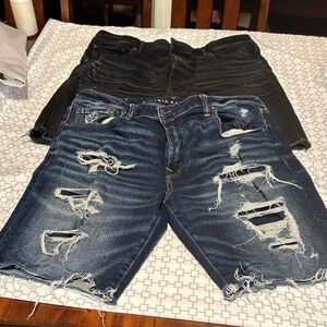 AMERICAN EAGLE DENIM SHORTS
